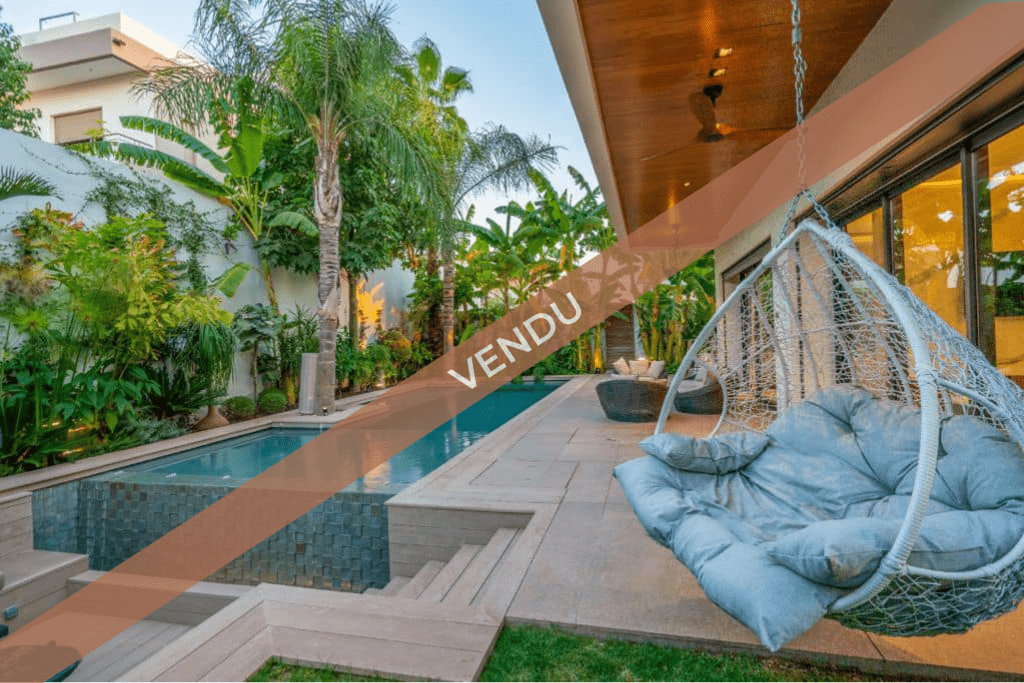 Villa d’architecte située dans le quartier de Targa