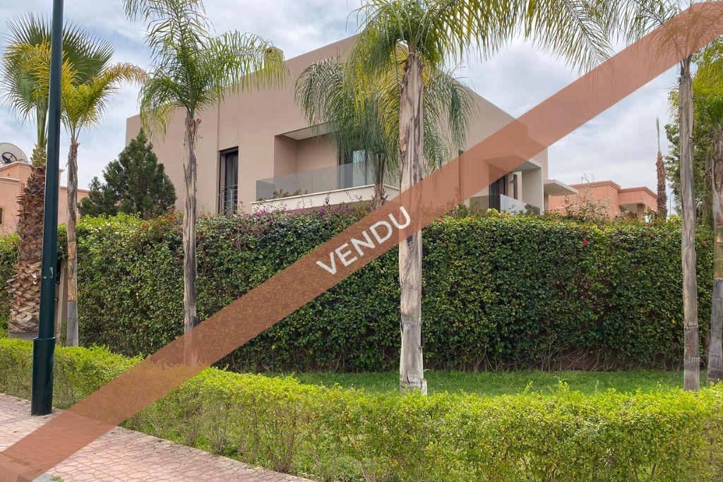 Villa deux façades située dans le quartier Targa à Marrakech