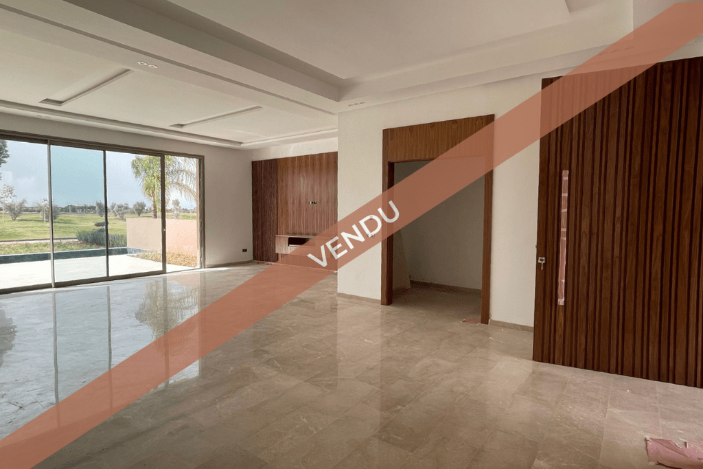 Villa neuve dans la prestigieuse résidence Argan Golf