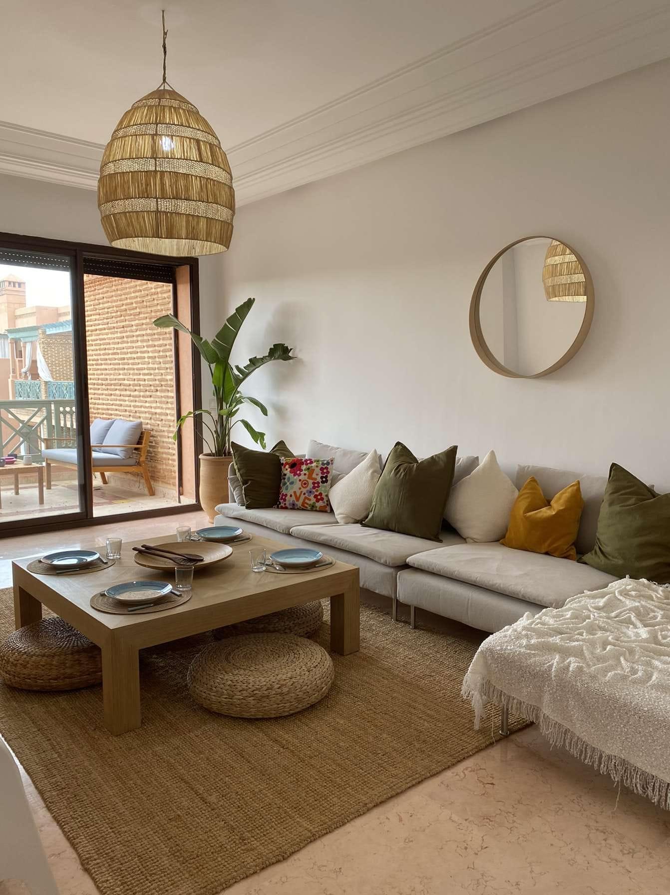 Spacieux appartement 2 chambres, quartier Agdal Marrakech