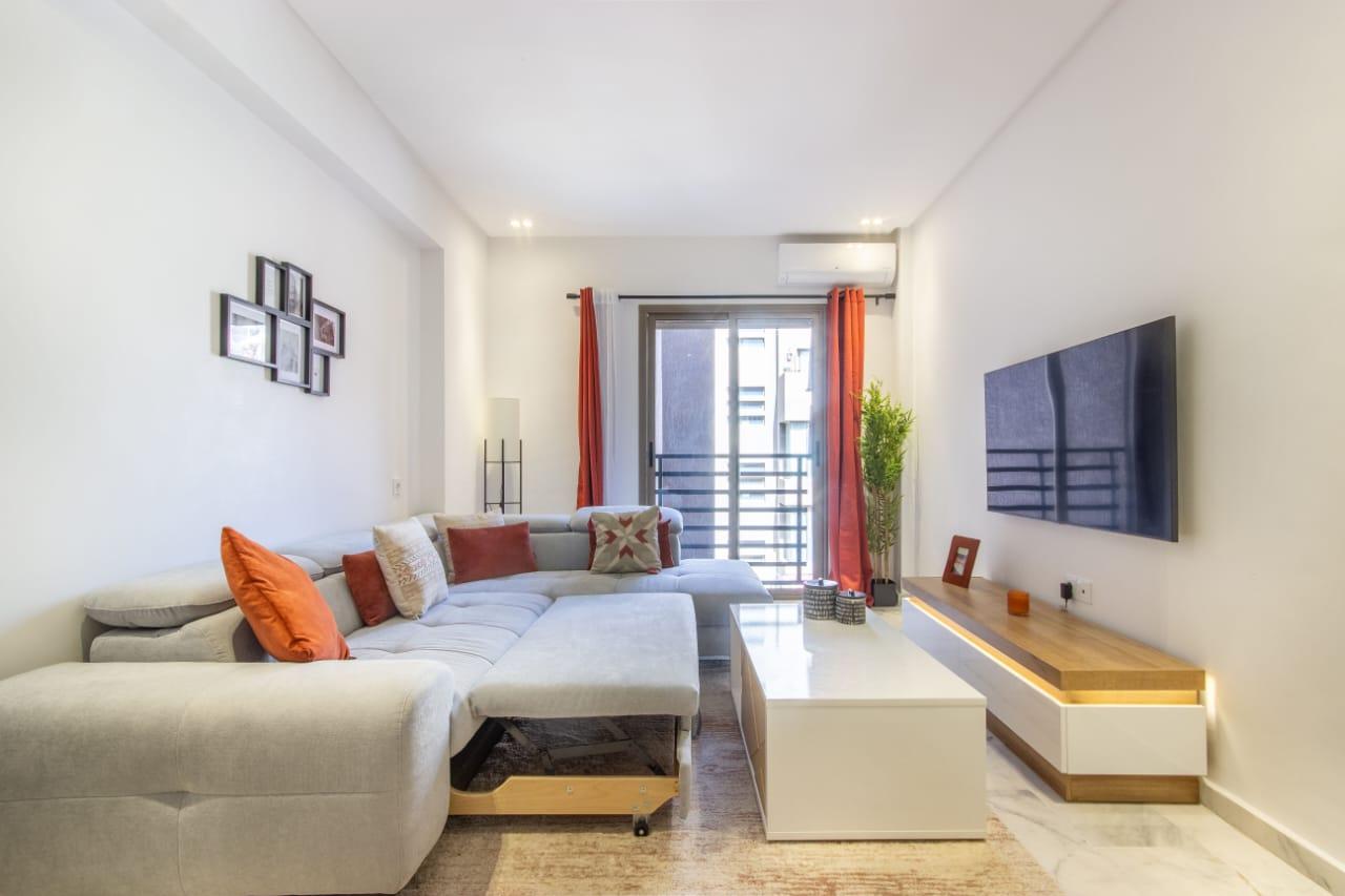 Appartement meublé haut standing à vendre – Guéliz, Marrakech